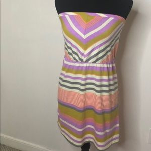 Strapless summer dress